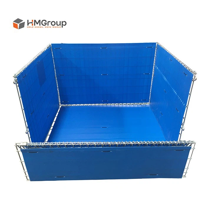 industrial light duty wire mesh container