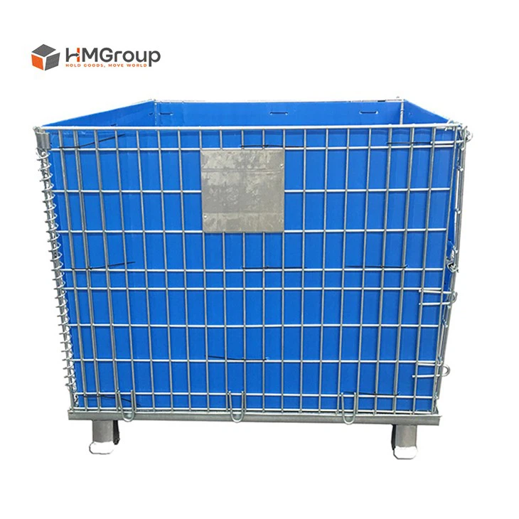 galvanized mild steel mesh containers