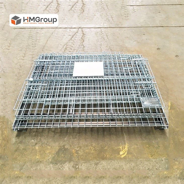 metal forklifts stacking containers